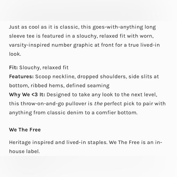 ▪️NWT Free People Classic Striped Pullover Sweatshirt in Blue Combo - Picture 5 of 12